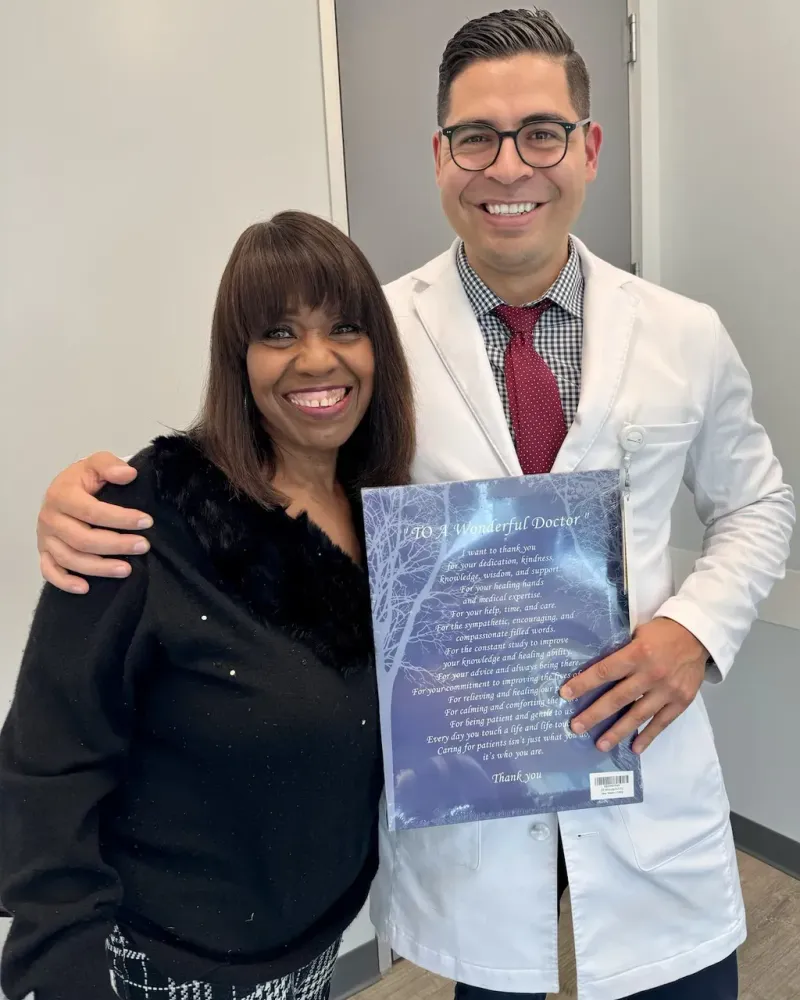 Sherry, patient of Brandon A. Ortega, MD